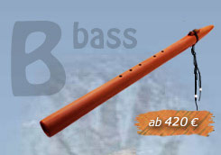 B tuned flute 